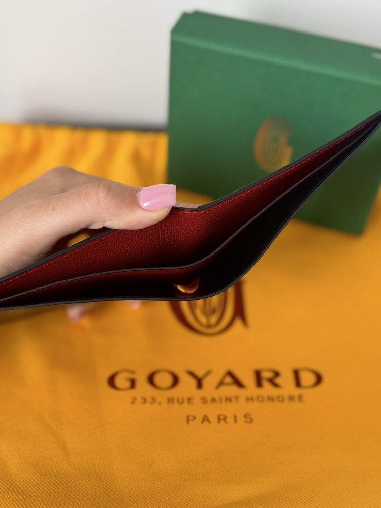 Goyard wallet (jet black)