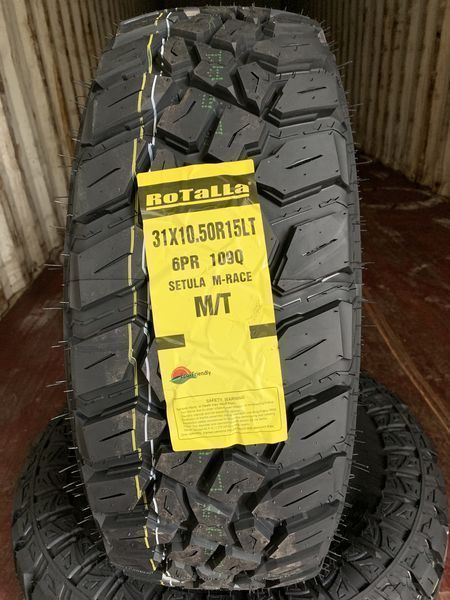 Нови джипови гуми ROTALLA SETULA M/T 31X10.5R15 LTC 109Q НОВ DOT