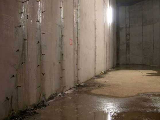 Гидроизоляция лифтовых шахт приямков подземных влажных помещений