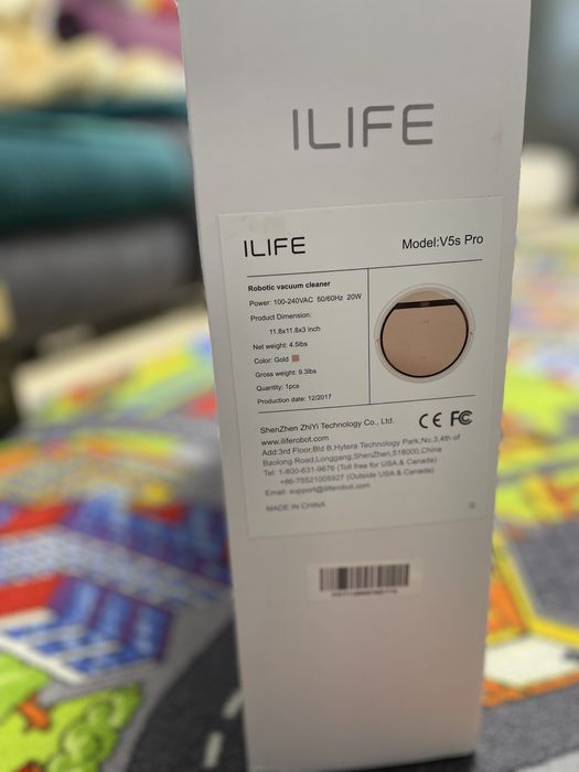 Robot Aspirator ILIFE inteligent V5S PRO fara fir