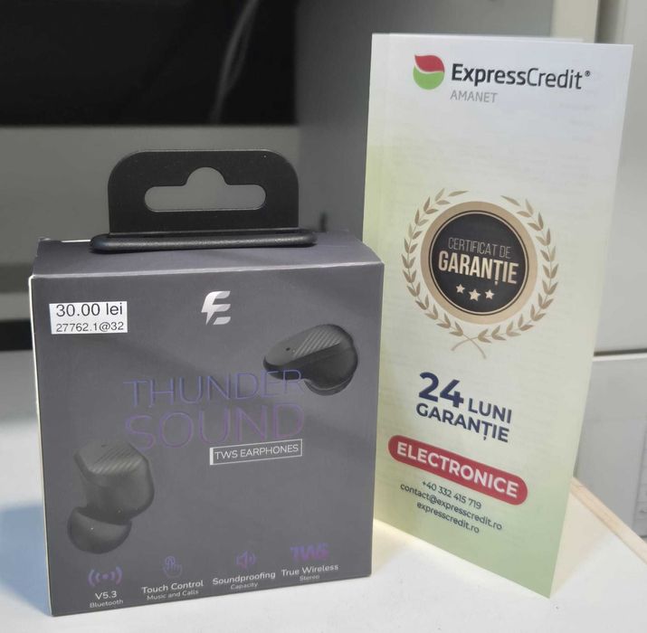 Casti E-BODA Thunder Sound (AG32 B27762.1) 2 ANI GARANTIE!