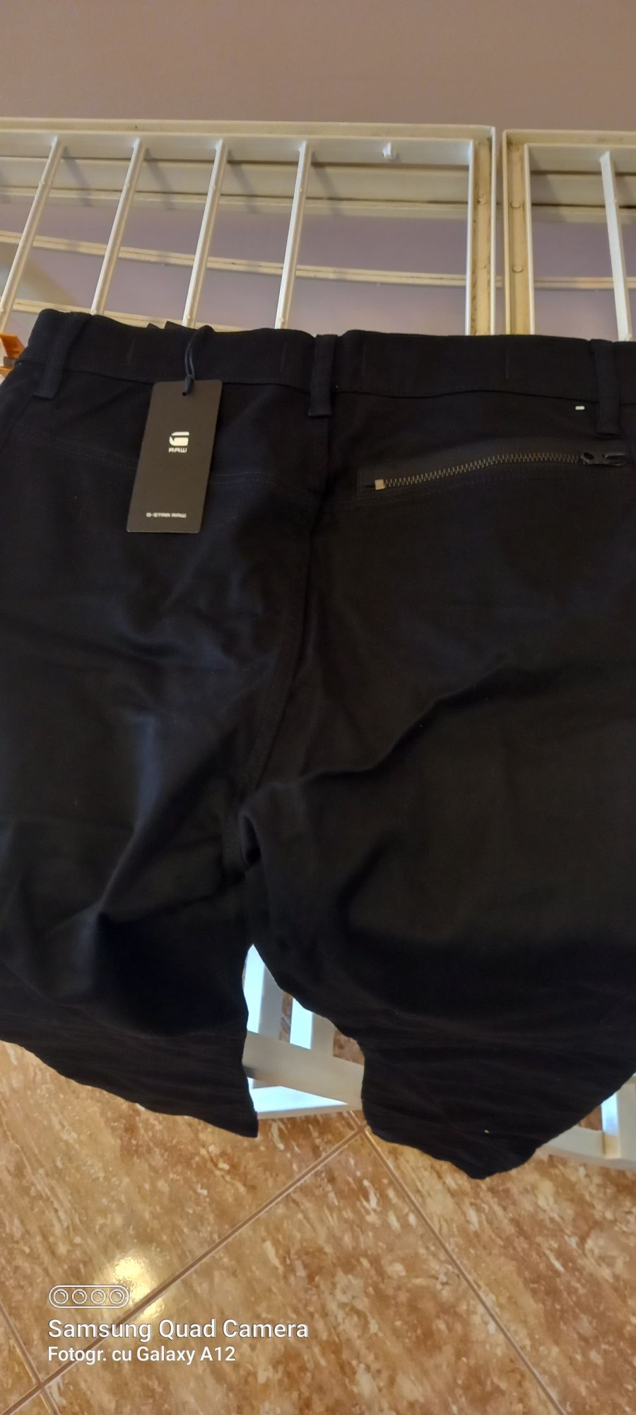 Blugi Raw Kafey ultra high skinny
