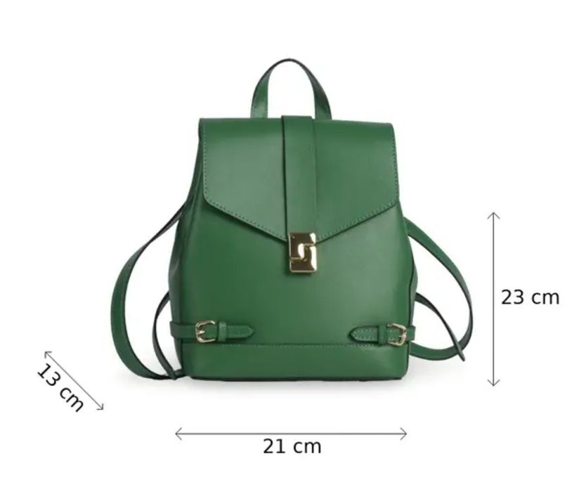 Раница от естествена кожа