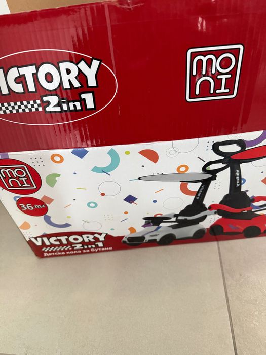 Кола за бутане Moni Victori 2 в 1