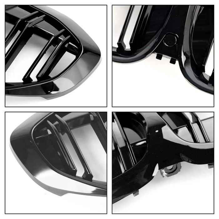 Бъбреци Решетки за BMW G20 G21, БМВ 3 серия г20 г21 Двойни Черен Гланц