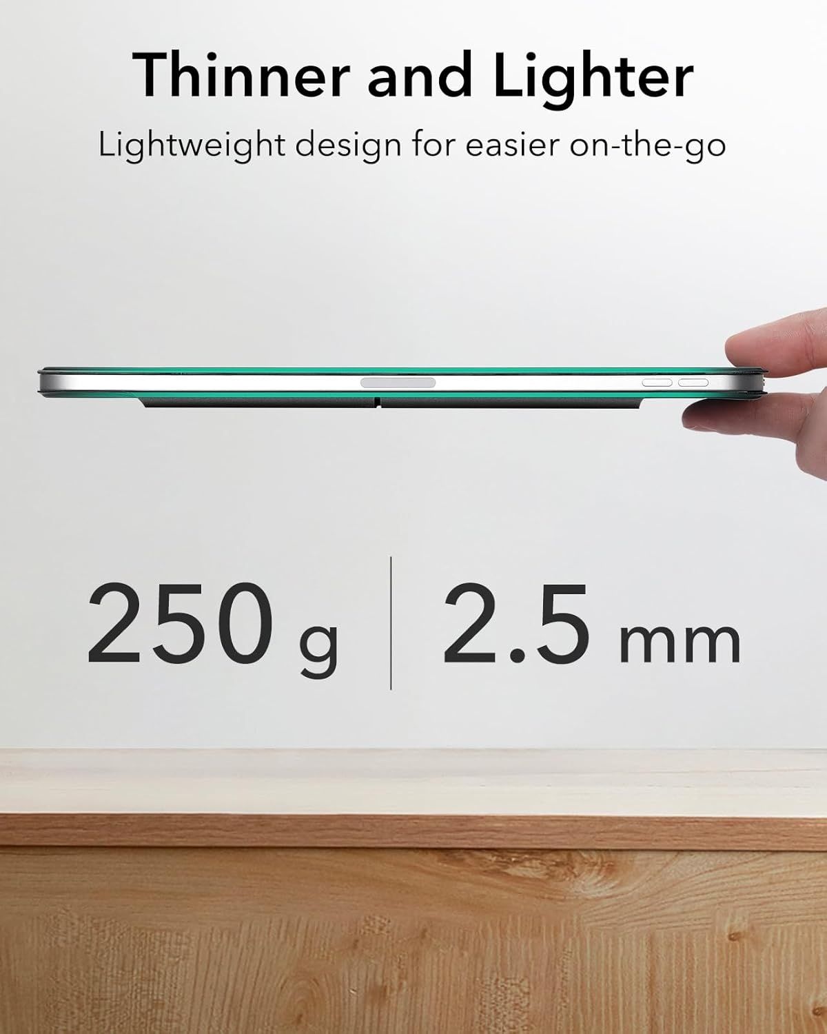 ESR iPad pro 11" M4 2024 магнитна приставка сгъваем на стойка