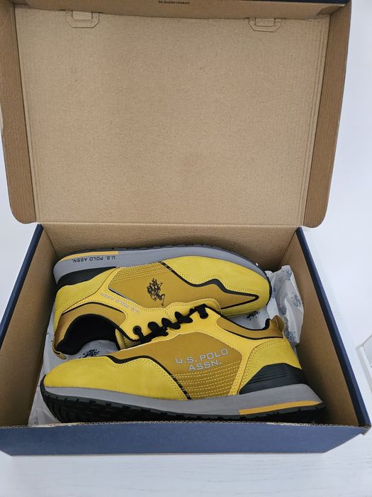 Sneakers barbati noi,U.S Polo Assn,marimea 42