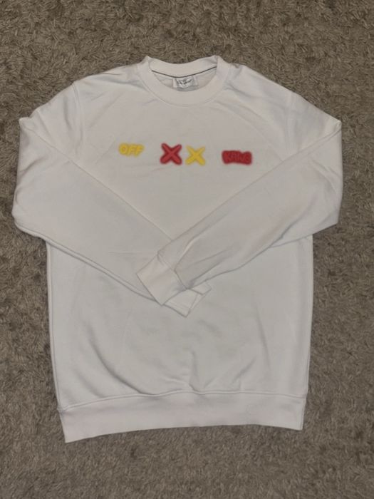 Hanorac off white colaborare cu kaws