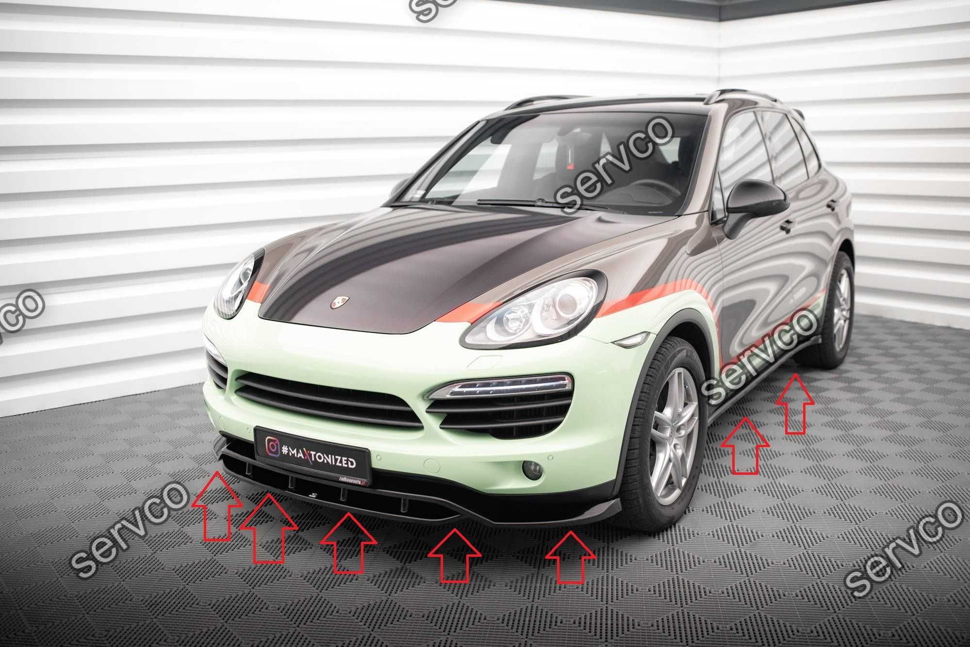 Body kit tuning Porsche Cayenne Mk2 2010-2014 v1 - Maxton Design