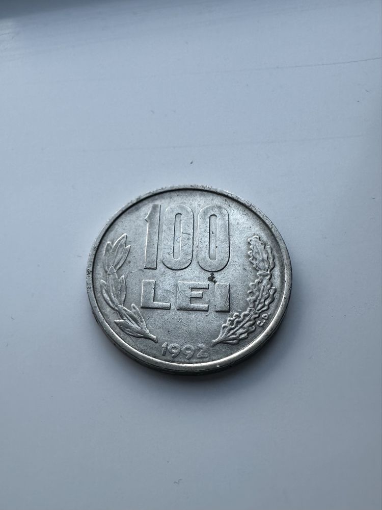 Moneda 100 de lei din 1992