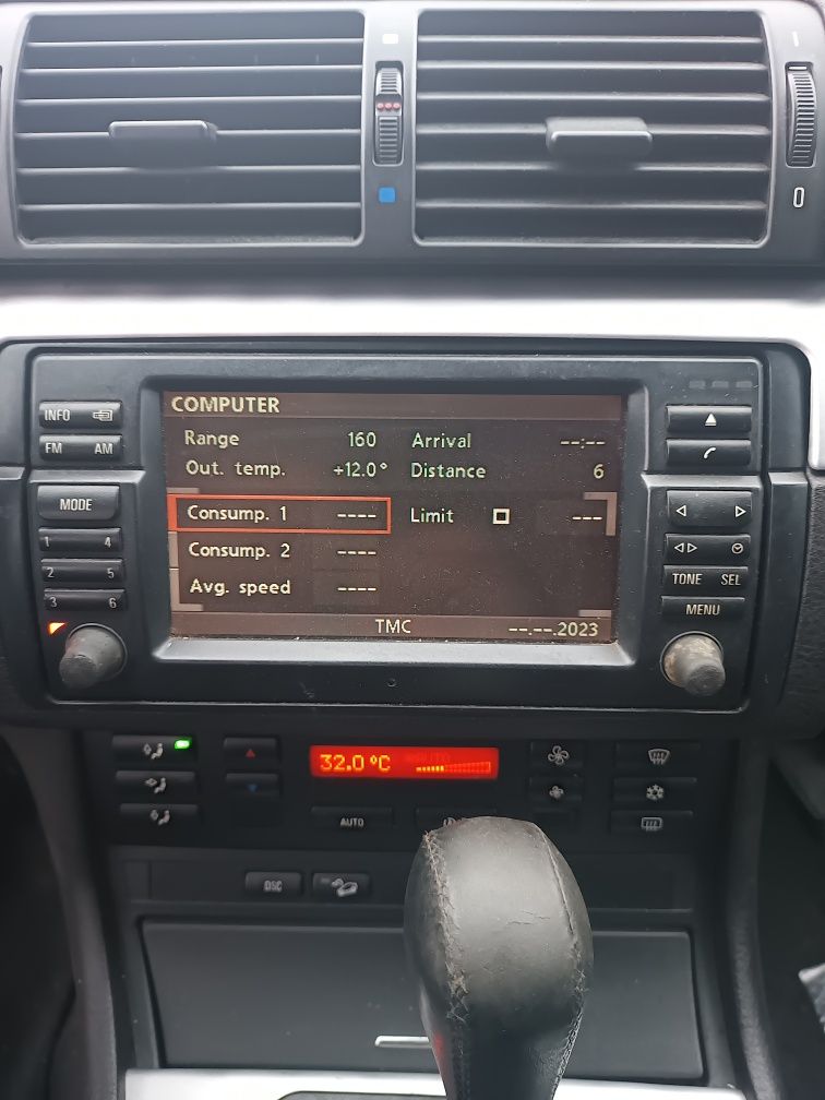 Monitor navigație BMW e46 in stare buna fara pixeli arsi