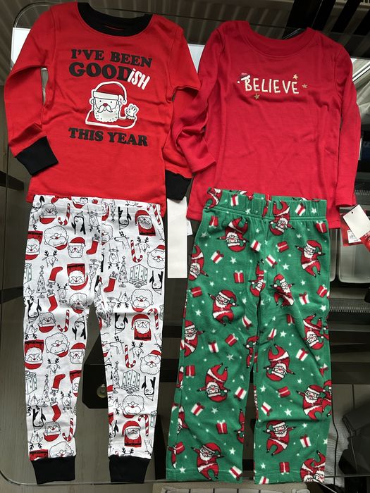 Коледни детски пижамки