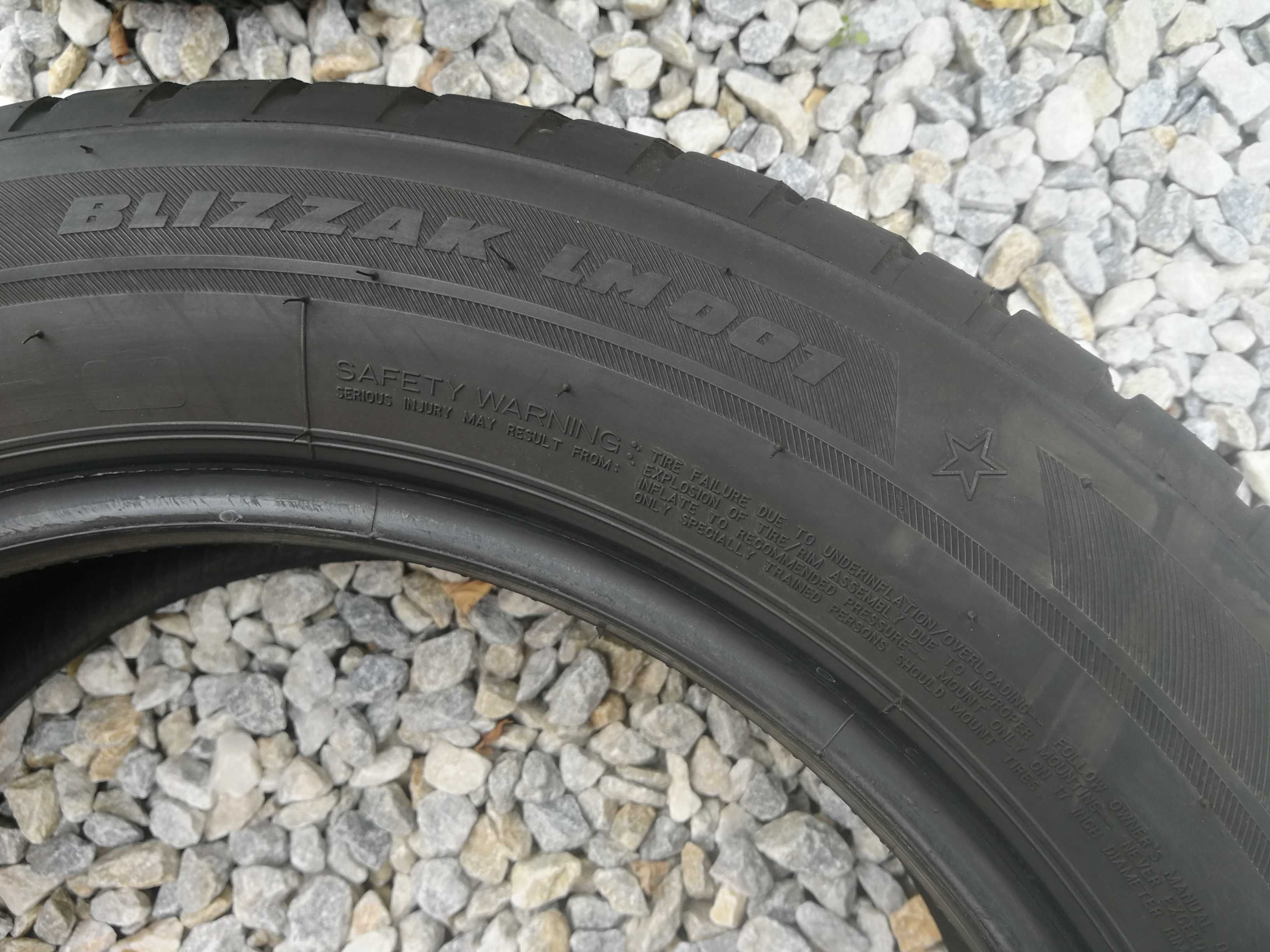 4 зимни гуми R17 205/60 Bridgestone Blizzak LM001 * 93H M+S