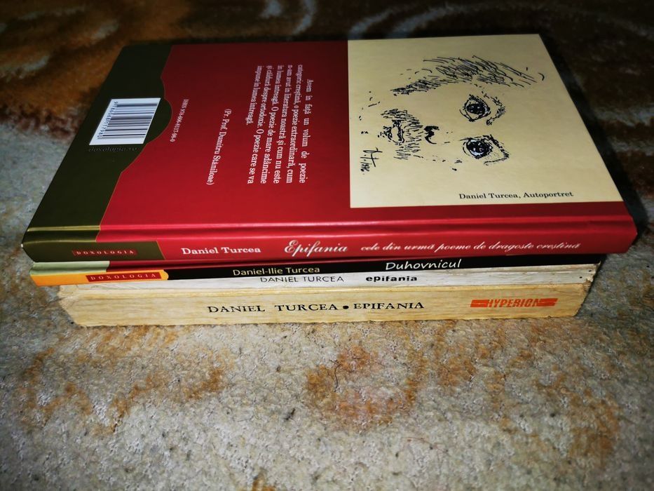 PRINCEPS poezii de dragoste crestina Daniel Turcea 4 vol Epifania UNIC