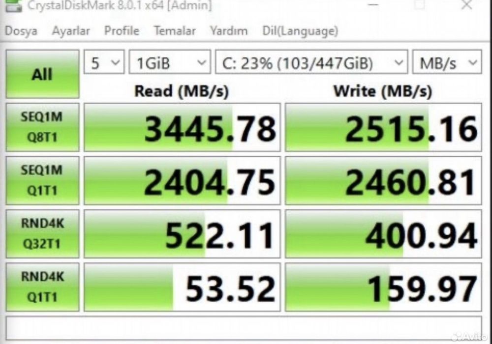 Супер быстрый 480GB SSD NVMe PCI 3.0