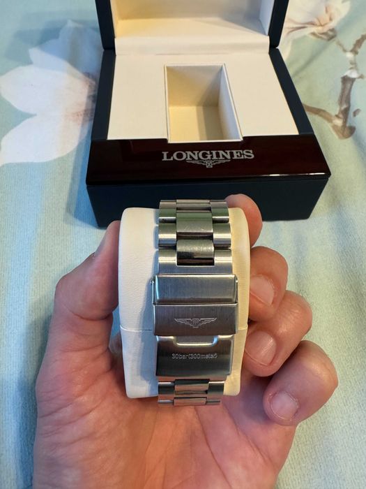 Ceas Longines HydroConquest 44 mm, Automatic, Black Dial
