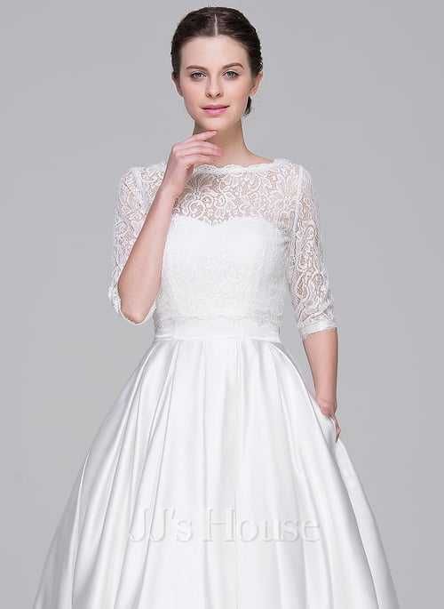 Bolero rochie mireasa JJs house, Ivory marimea 40