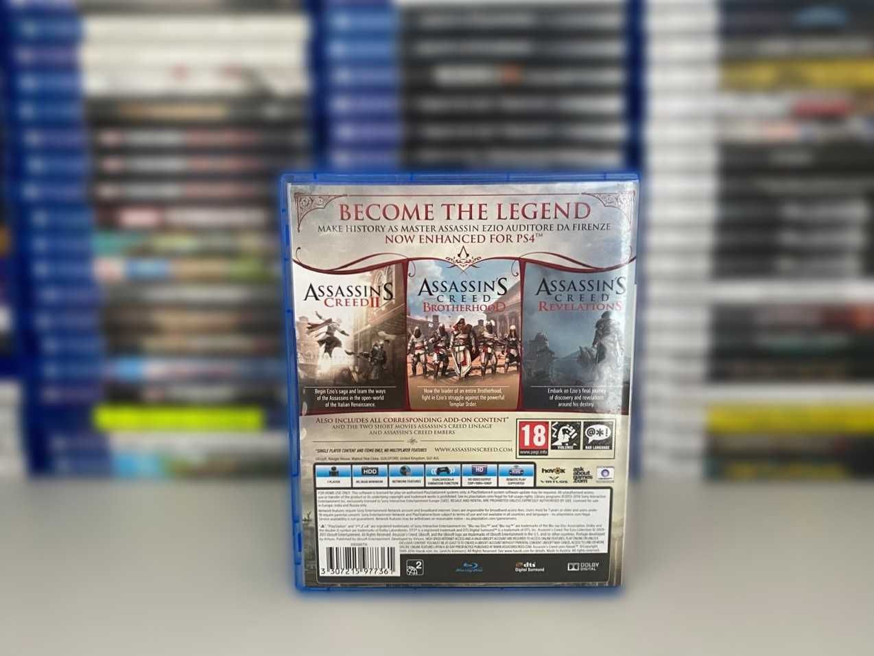 Assassin's Creed The Ezio Collection PS4/PS5 Ассассин Крид Эцио Пс4