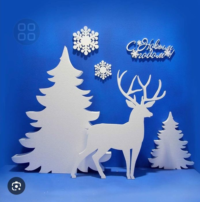 Новогодние украшения,  Снежинки, Новый год