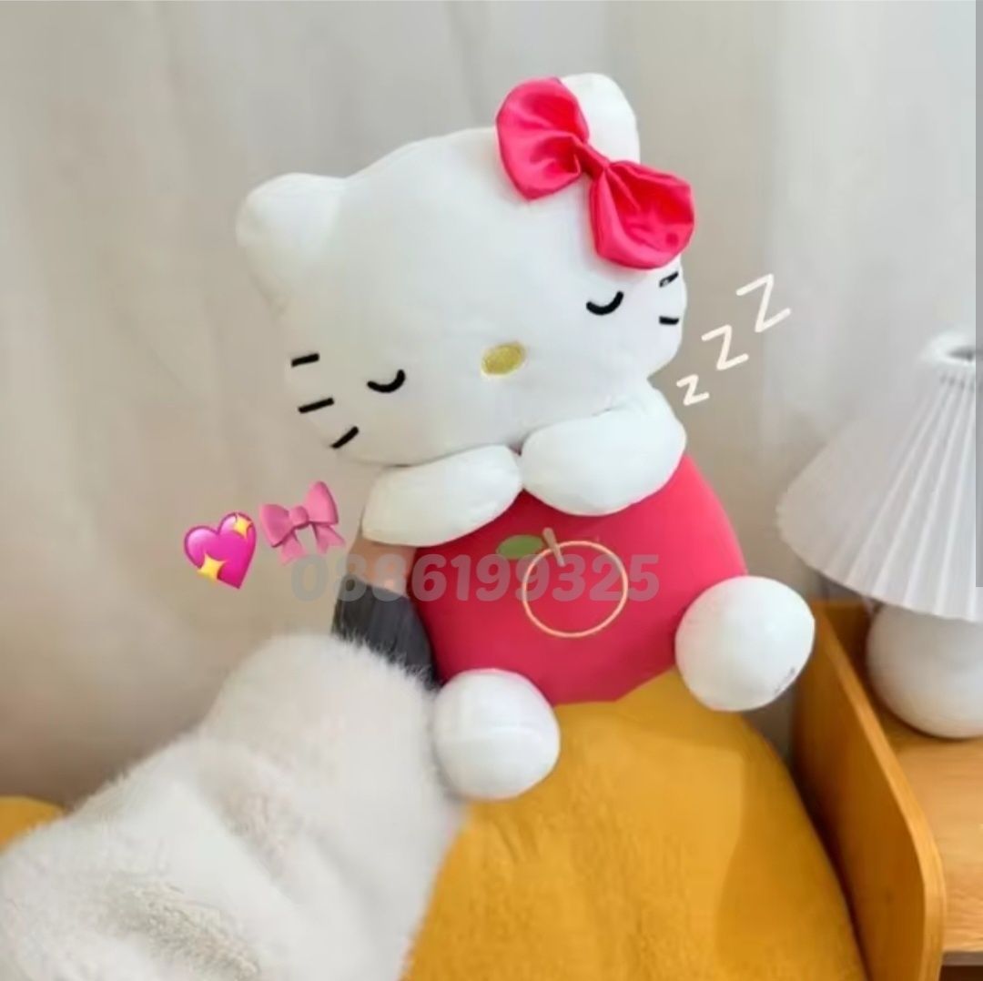 Плюшена Дишаща играчка Hello Kitty, 30см Дишаща плюшена играчка