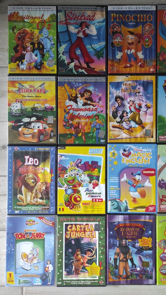 DVD Desene Animate Tom si Jerry, Popeye etc.