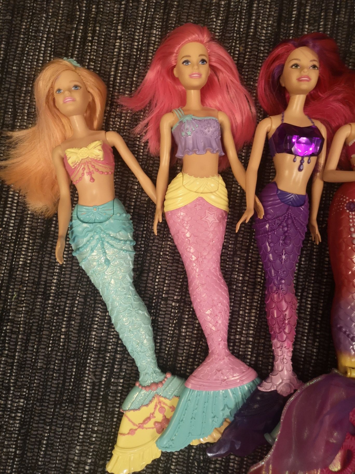 Papusi / papusa sirena Barbie Mattel, originale, functii