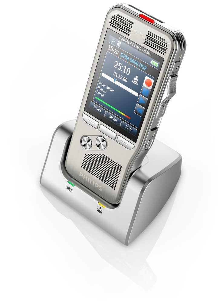 PocketMemo Voice Recorder PHILIPS DPM 8000