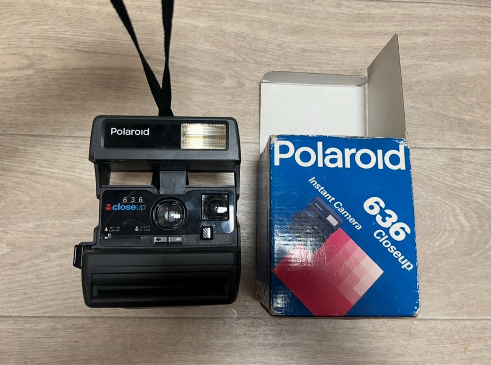 Рабочий polaroid 636 close up