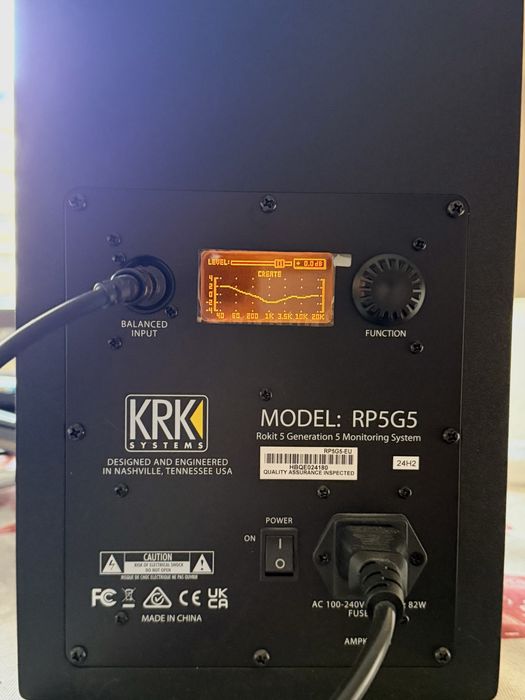 Монитори KRK RP5 G5 2 бр. + комплект балансирани кабели - 1г. гаранция
