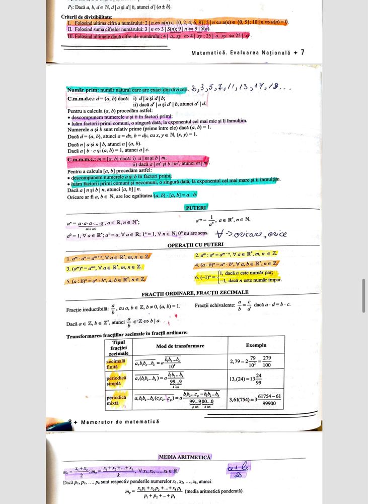 Materiale Evaluare Națională Mate