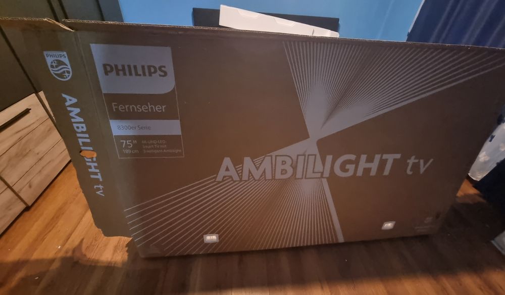 Tv Philips 75PUS8319 Ambilight