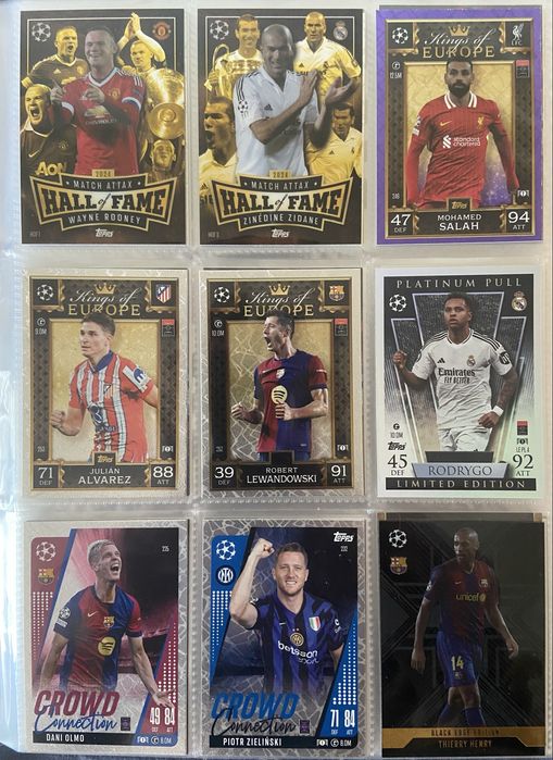 Topps Match Attax 2024/25 карти