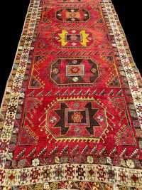 covor rar anatolian tribal Aksaray traversa manual 330 x 130 cm