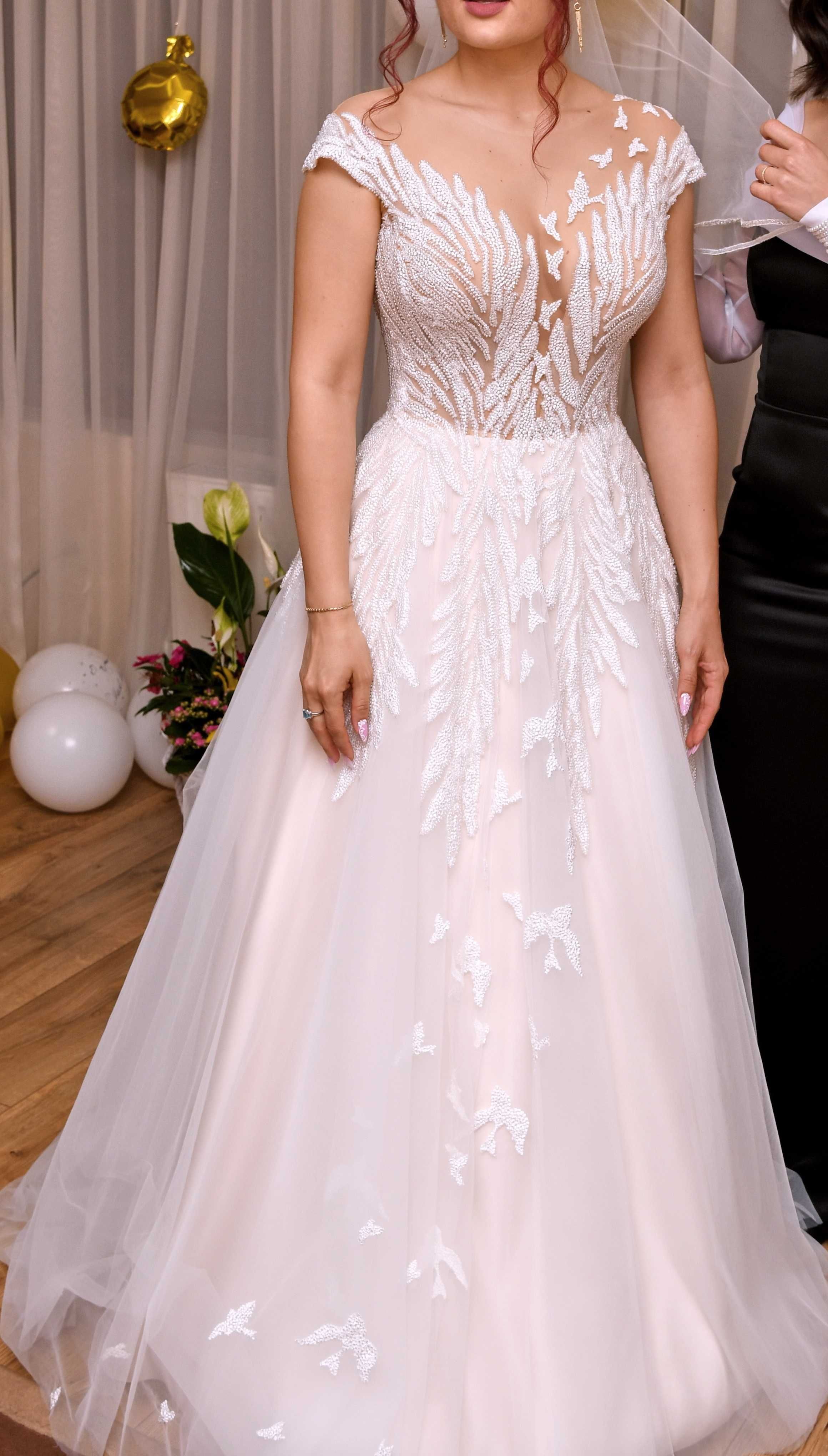 Rochie mireasa CANARIAS, marimea 38-40, LA NOVIA