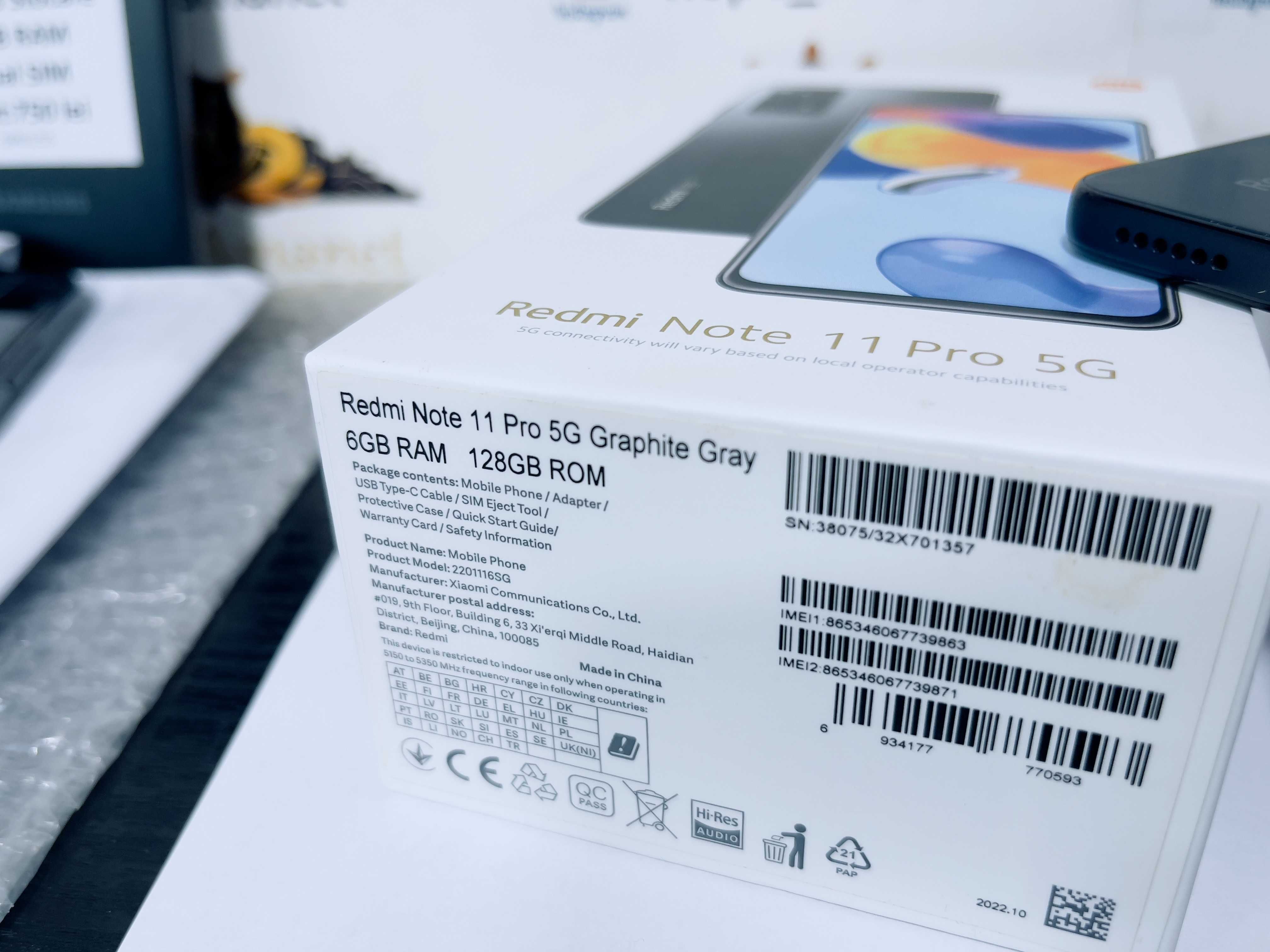 Hope Amanet P10/Redmi Note 11 Pro 5G 128GB