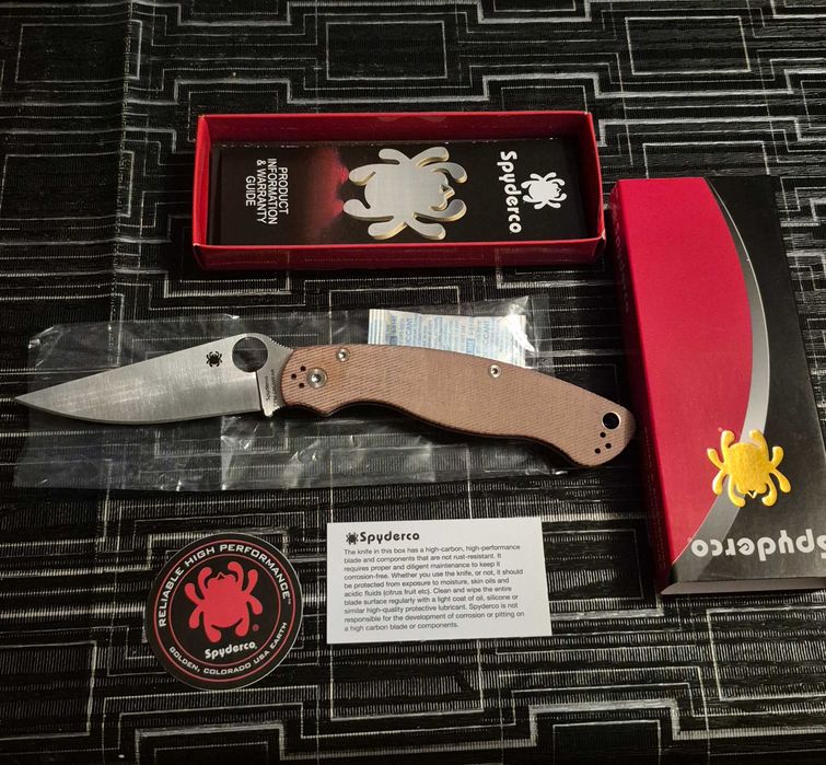 Spyderco military 2 Cru-wear нож