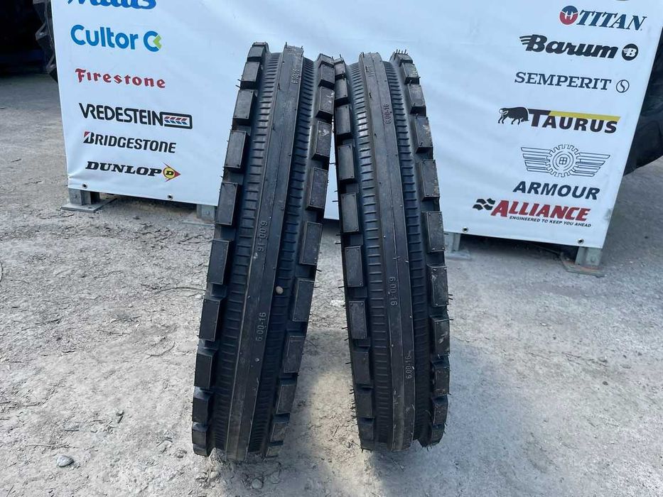 MRL Cauciucuri noi cu 10PLIURI 6.00-16 Anvelope de directie la tractor