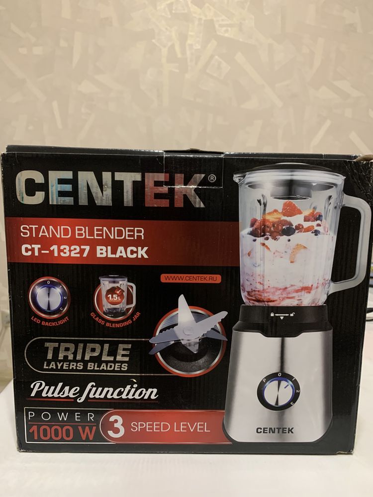 Продам блендер Centek CK-1327 черный