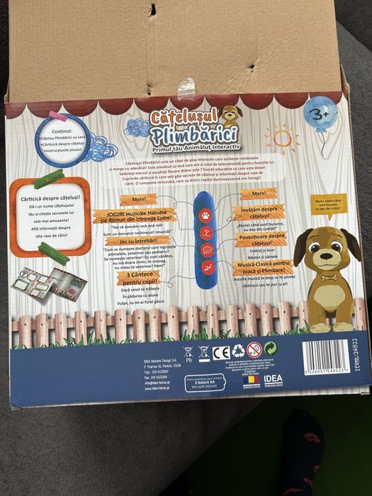 Jucarie interactiva catelus!