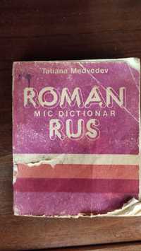 dictionar Roman Rus - format de buzunar