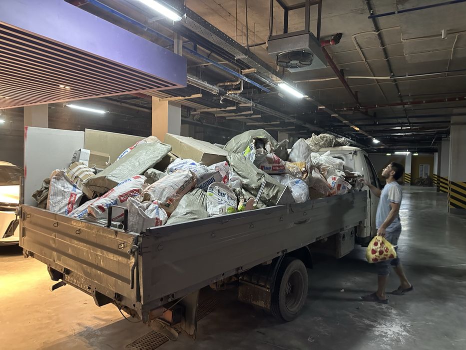 Вывоз мусора с грузчиками вывоз строительного мусора с перечислением