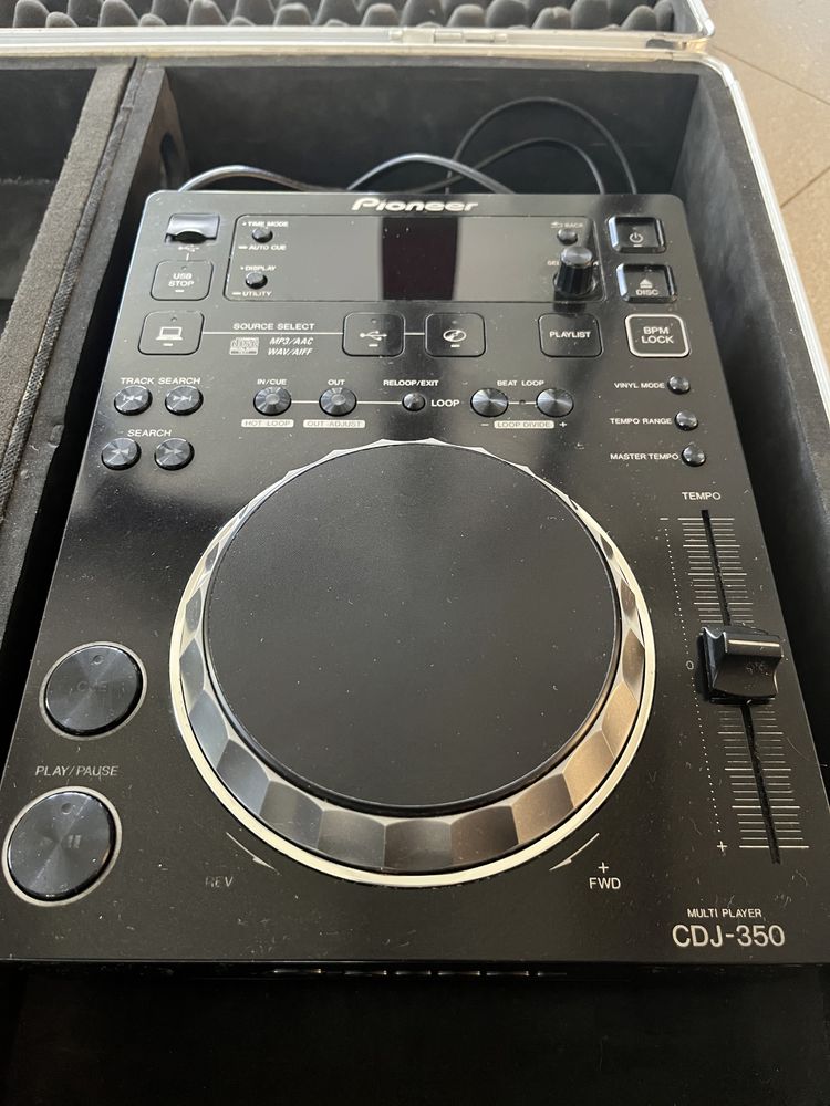 Playere Pioneer CDJ 350 + Case (schimb cu xdj 700+dif)