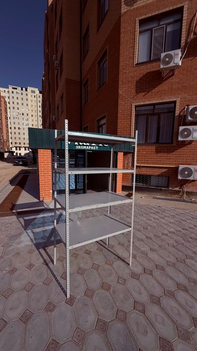 Мощные стеллажи для склада/гаража (400кг нагрузки!). Наведите порядок!