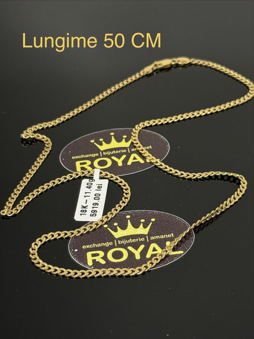 Bijuteria ROYAL : Lant AUR 18K / 11.40 GR