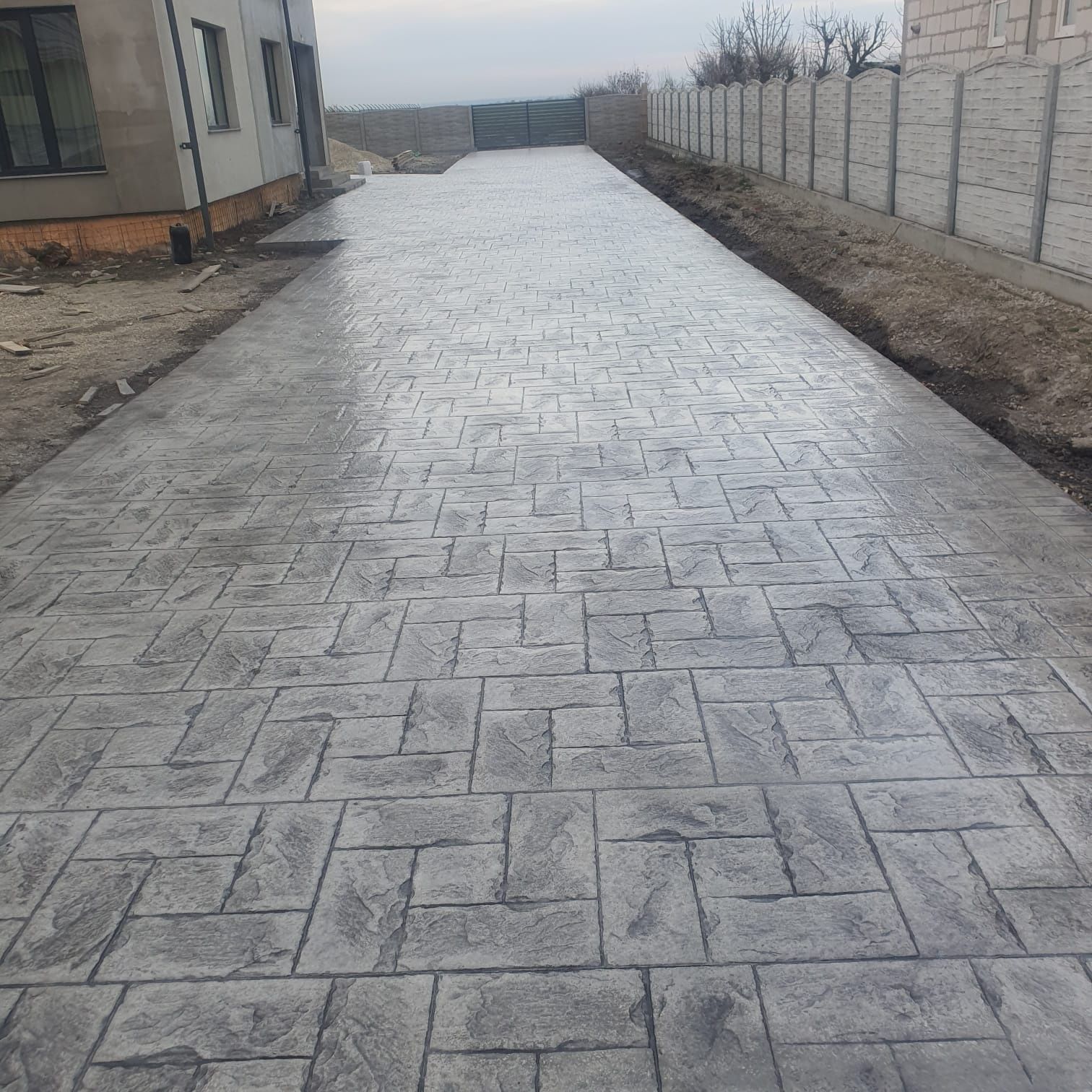 Beton amprentat și elicopterizat.,.