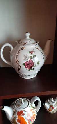 Чайник  большой, для кипятка, на чаепития, российский фарфор можно ска