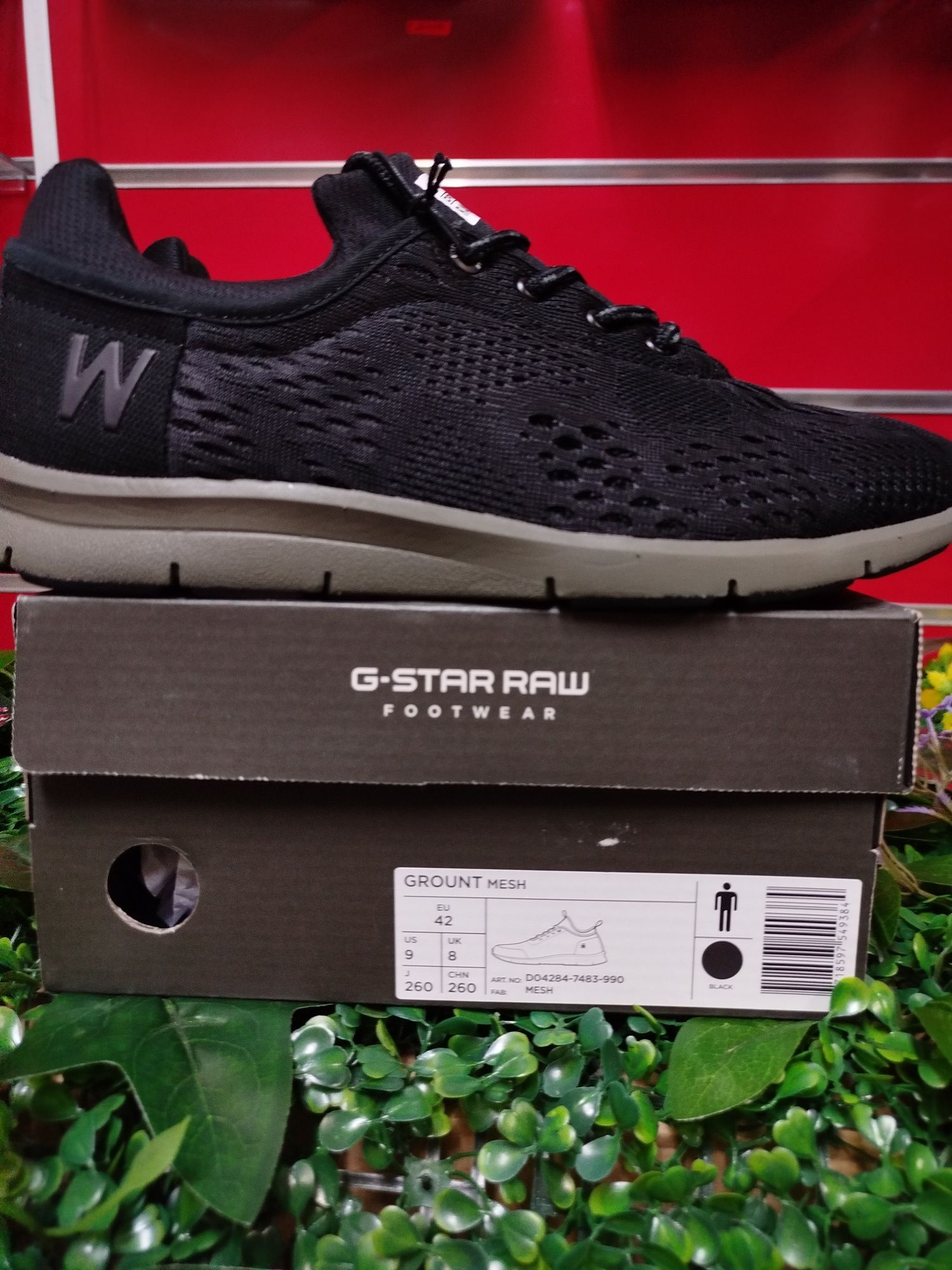 Оригинални маратонки G-Star Raw Grount Mesh 42 нови мъжки обувки