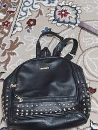 Рюкзак-сумка чёрного цвета
