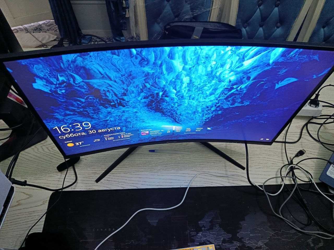Monitor/ Va matritsali
280 hz
27 dyum curved monitor