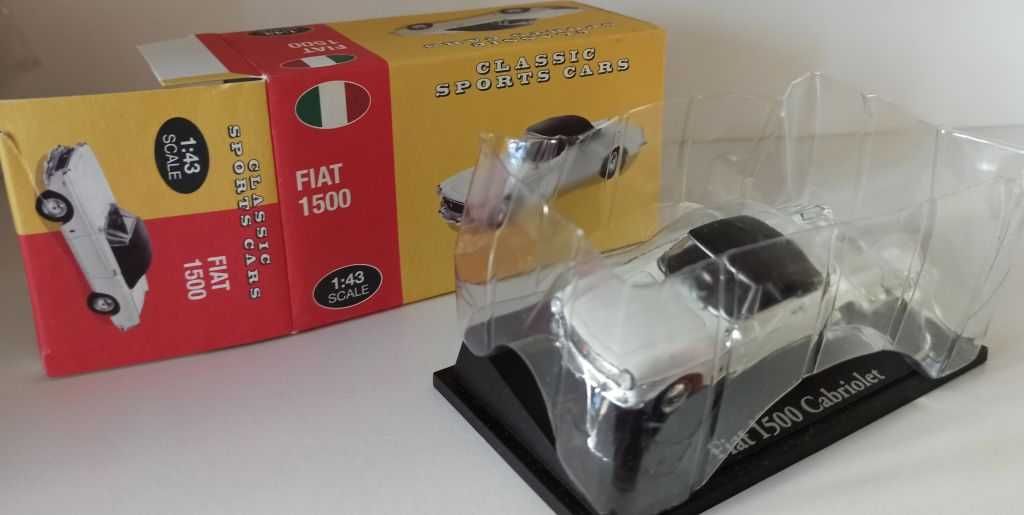 Macheta Fiat 1500 Cabriolet Pininfarina 1964 - IXO/Atlas 1/43